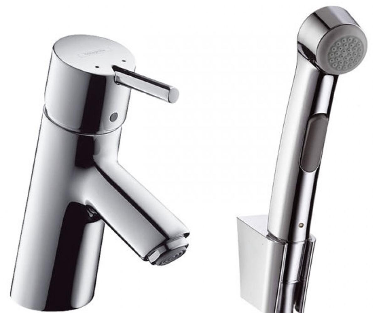 Кран для раковины с душем Hansgrohe Talis S